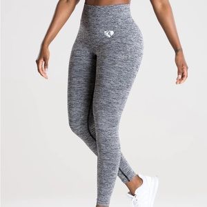Womens Best Grey Marl Move Seamless Leggings
